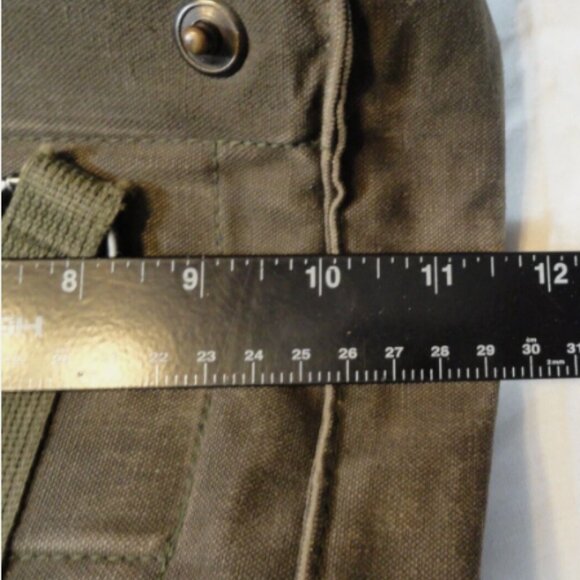 MILITARY CASE WAIST CARRIER WATERPROOF w/XTRA EXTERIOR POUCH FOR SNACK SV 851 - Picture 8 of 11